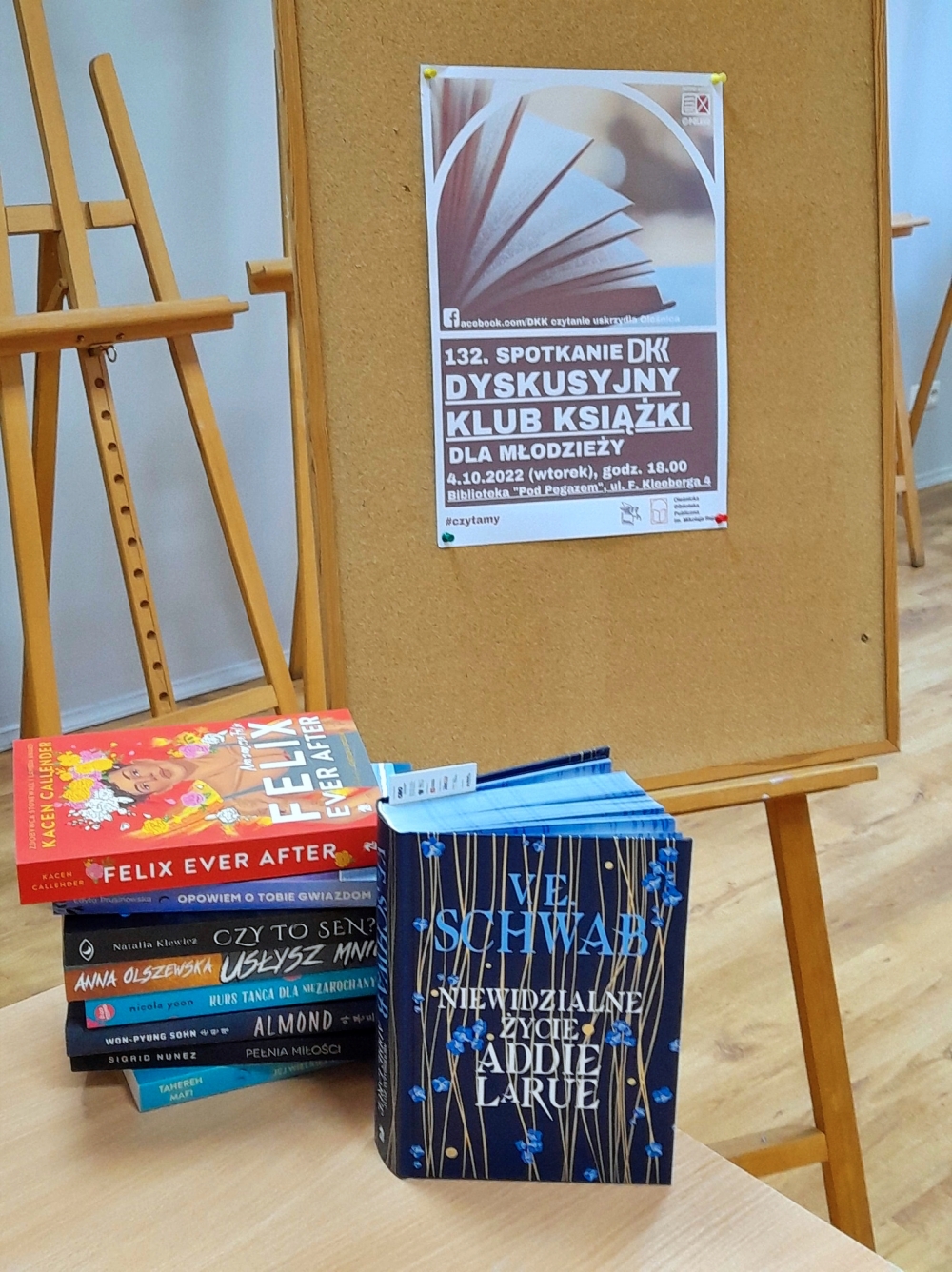 132 spotkanie w ramach DKK dla młodzieży w Bibliotece "Pod Pegazem"