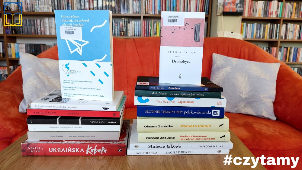Książki pisarzy ukraińskich dostępne w oleśnickiej bibliotece
