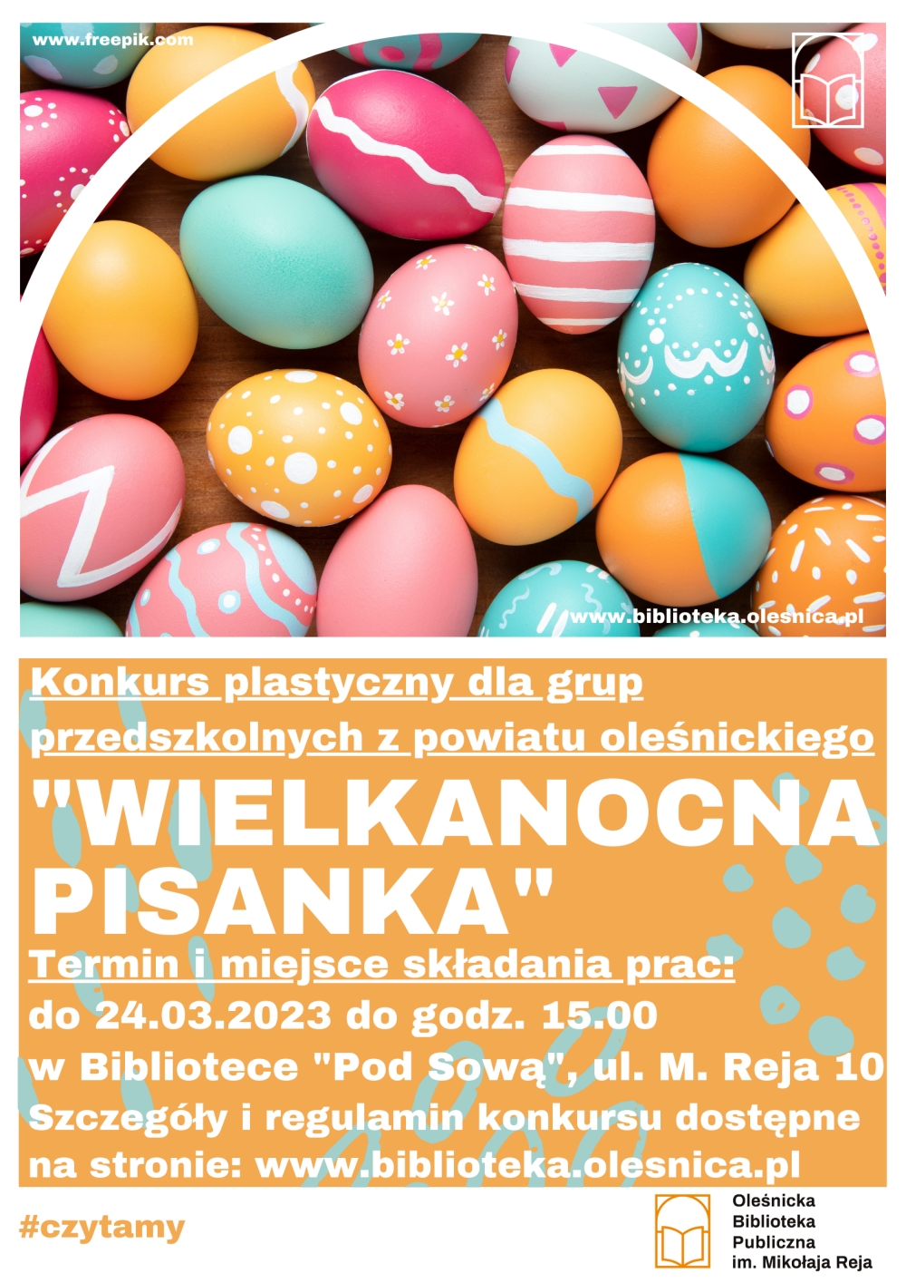 Plakat promujący konkurs 