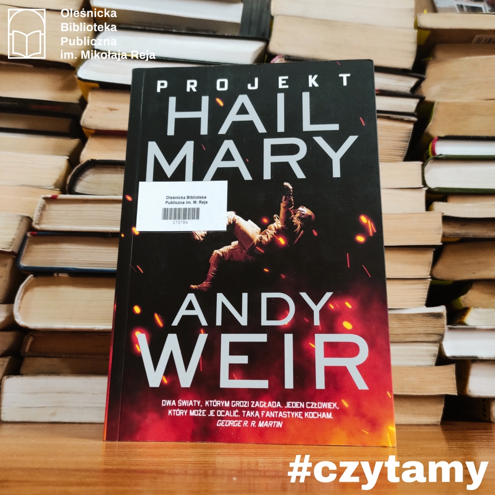 Okładka książki "Projekt Hail Mary"