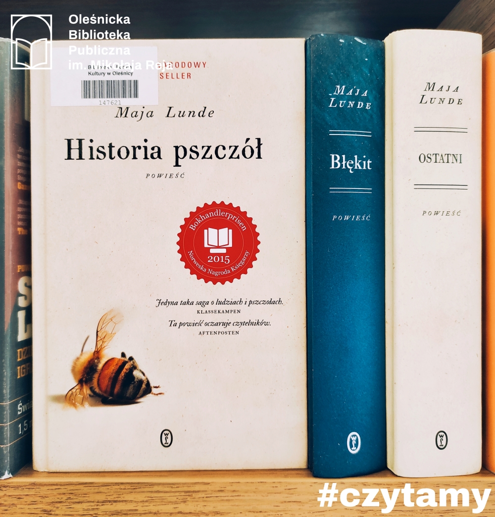 Okładka książki "Historia pszczół"
