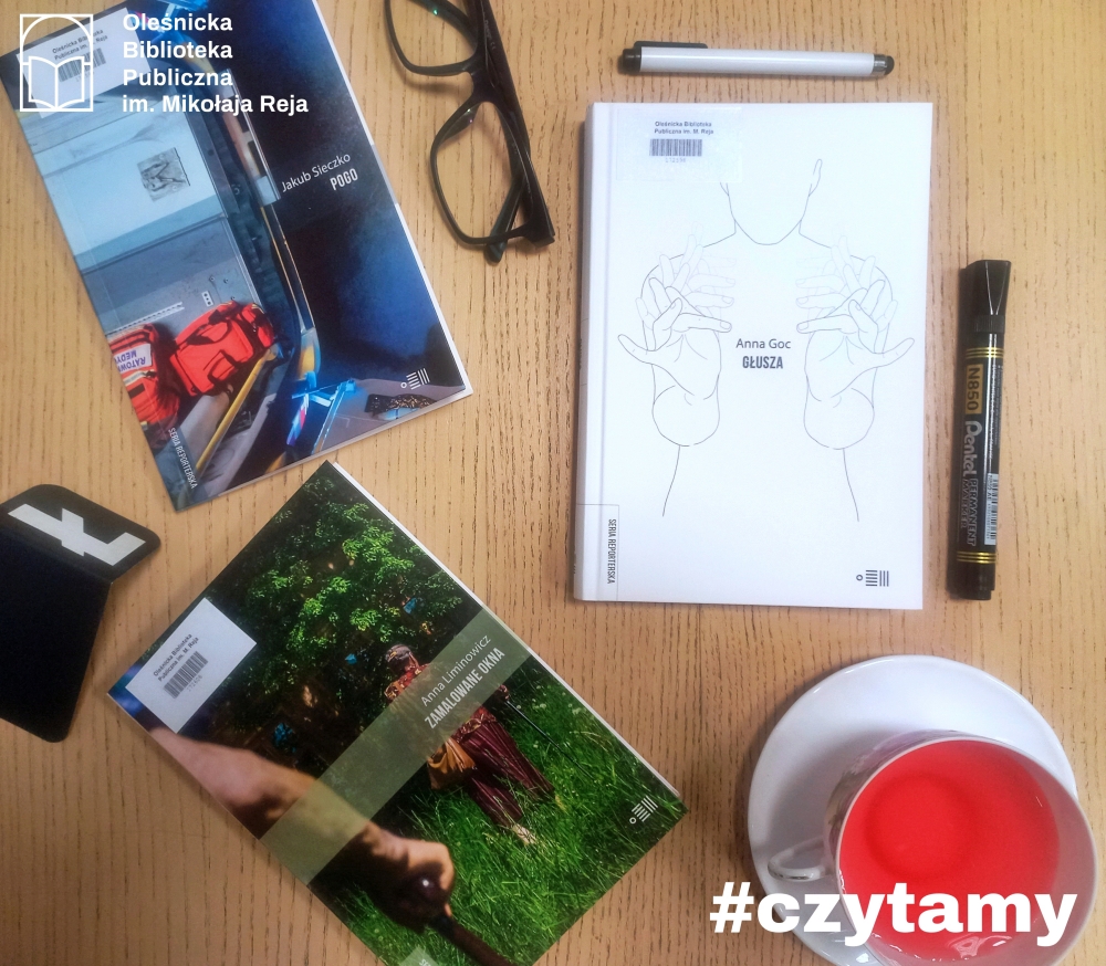 Okładki reportaży, które wkrótce trafią do Wypozyczalni dla Dorosłych