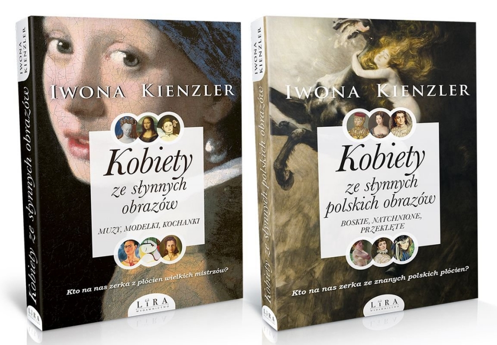 Okładki książek Iwony Kienzler, fot. empik.com