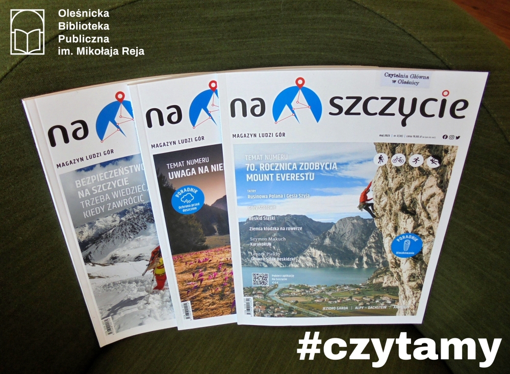 Okładki pisma Na szczycie. Magazyn Ludzi Gór Okładki pisma Na szczycie. Magazyn Ludzi Gór