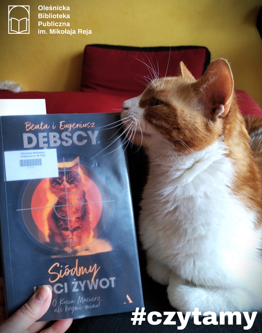 Okładka książki "Siódmy koci żywot" Okładka książki "Siódmy koci żywot"