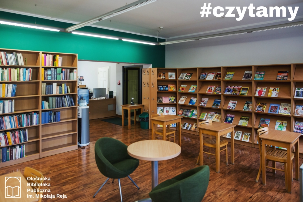 Czytelnia Książek i Prasy przy ul. M. Reja 10