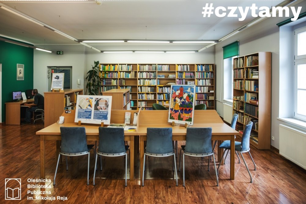 Czytelnia Książek i Prasy przy ul. M. Reja 10