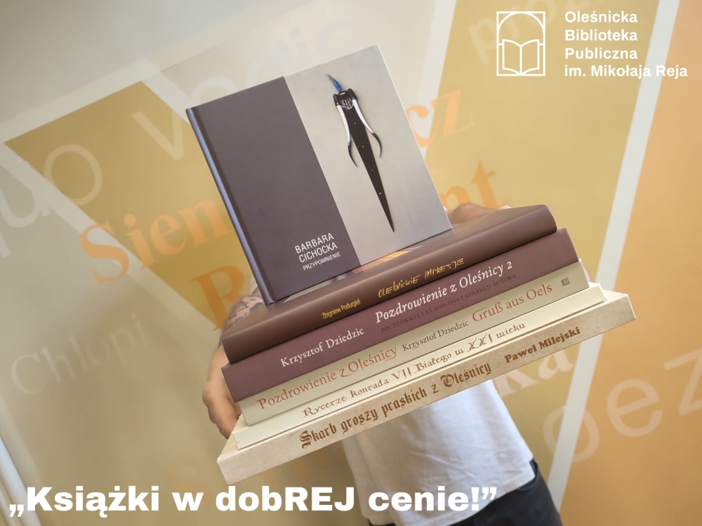 Książki dostępne w ramach akcji "Książki w dobREJ cenie"