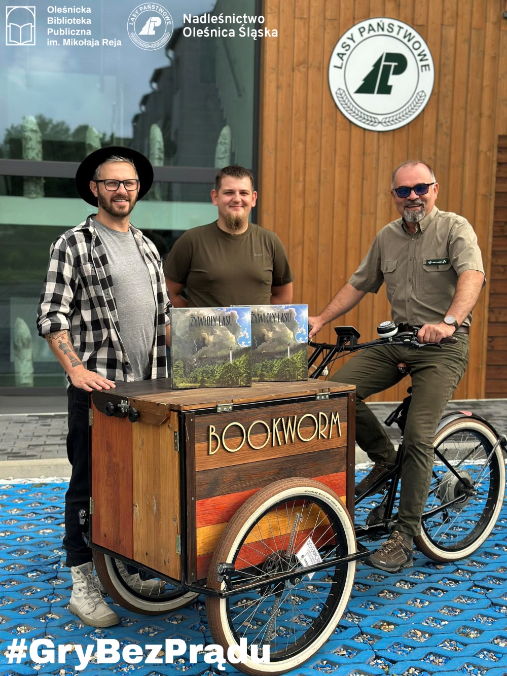 Odbiór gier planszowych w ramach współpracy z Nadleśnictwem Oleśnica Śląska