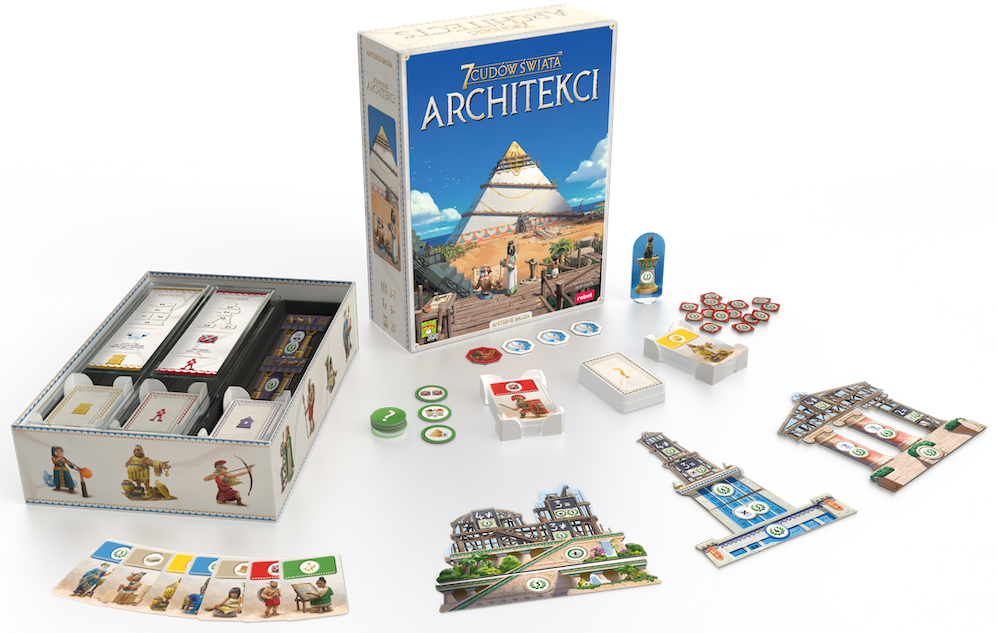 Gra rodzinna "7 Cudów Świata Architekci" Gra rodzinna "7 Cudów Świata Architekci"