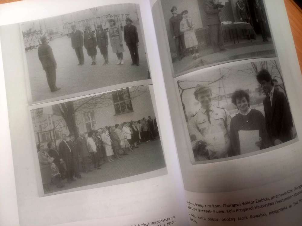 Archiwalne fotografie zawarte w książce autorstwa Biryna Głombskiego