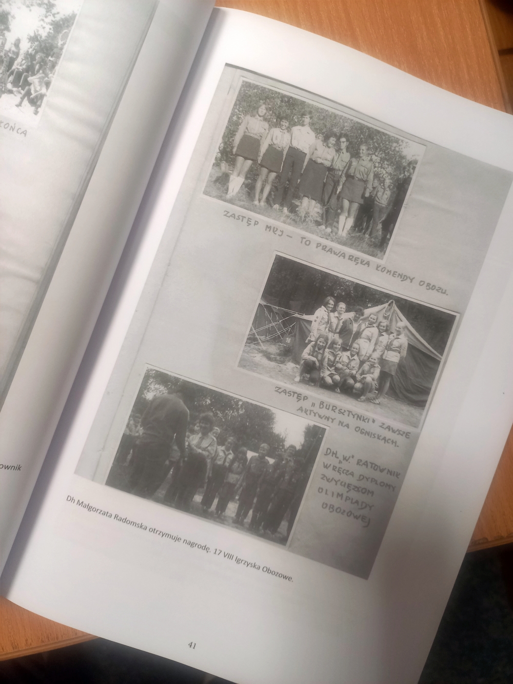 Archiwalne fotografie zawarte w książce autorstwa Biryna Głombskiego