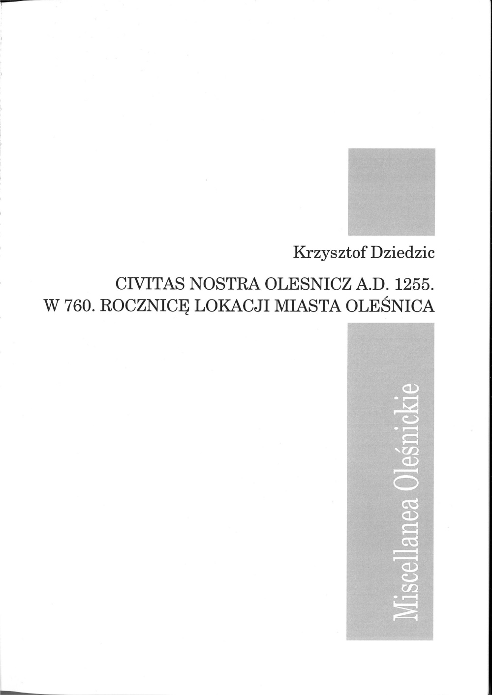 Krzysztof Dziedzic, 