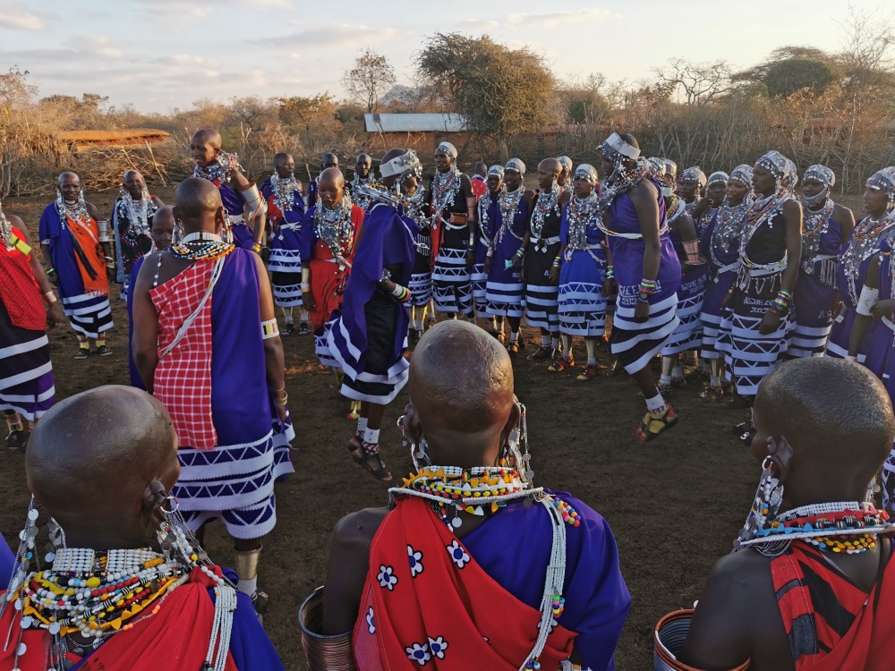 Taniec masajskich kobiet