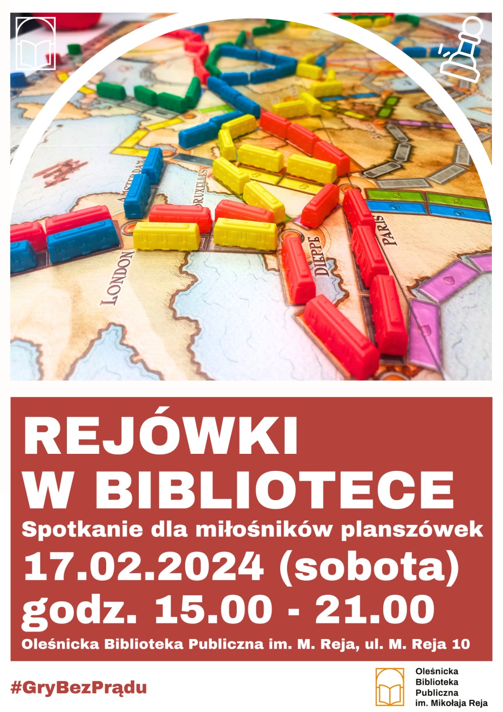 Plakat promujący spotkania Plakat promujący spotkania