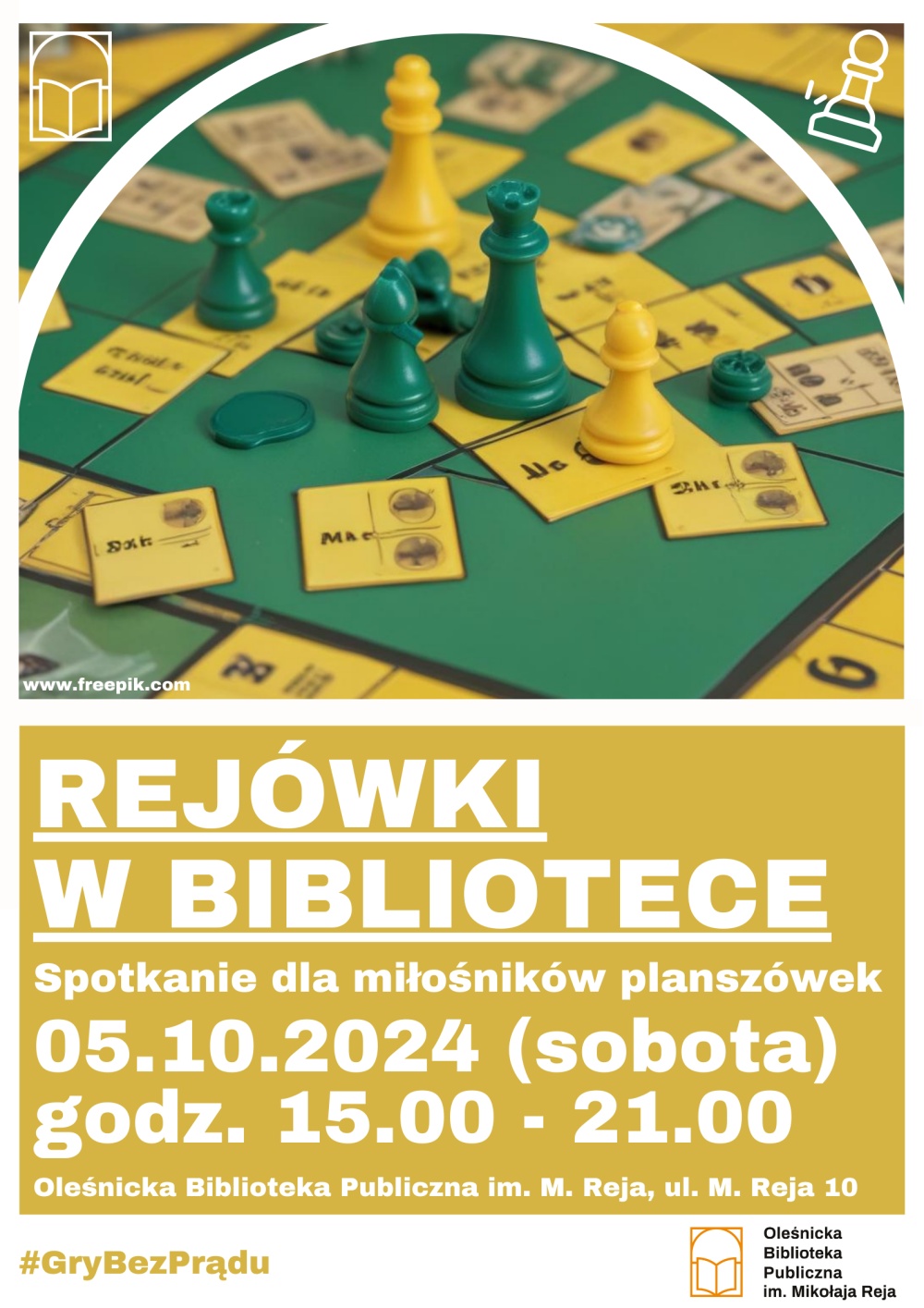Plakat promujący październikowe 