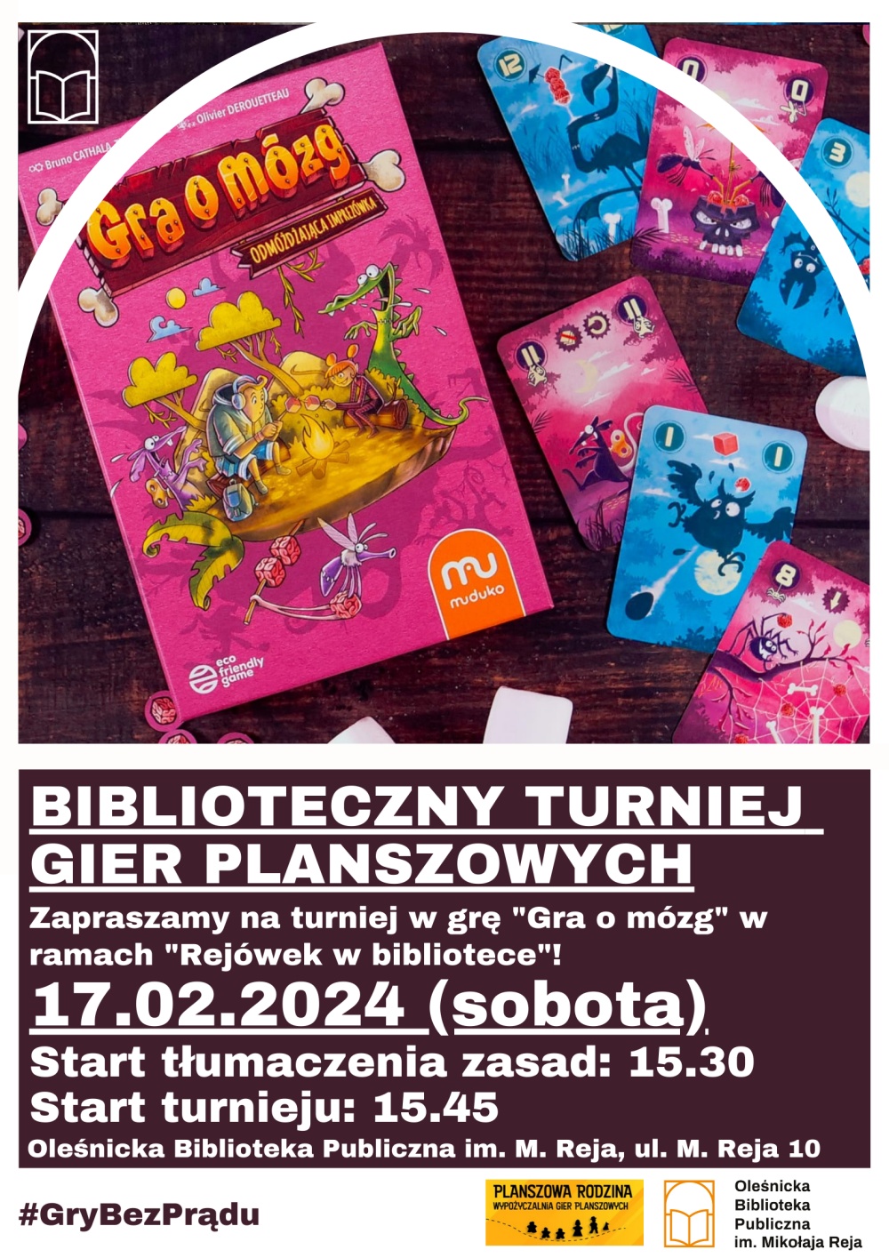 Plakat promujący turniej w ramach 