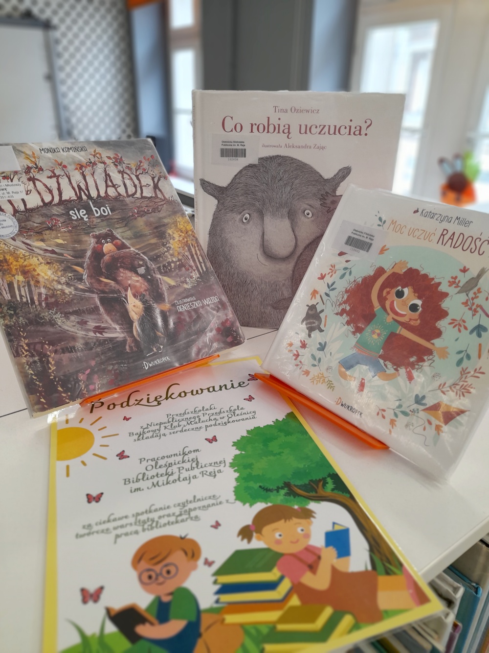 Książki o emocjach z Biblioteki "Pod Sową"