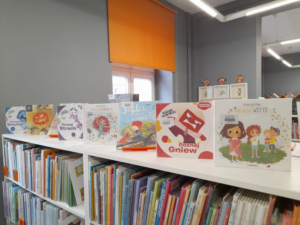 Książki o emocjach z Biblioteki "Pod Sową"