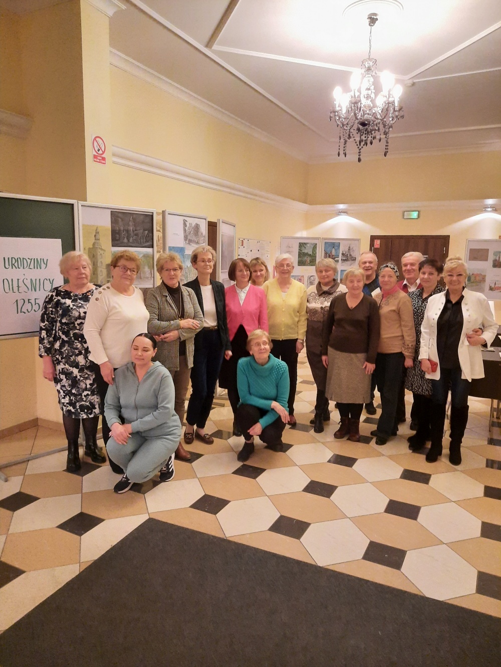 Uczestnicy projektu "Polska dla początkujących i zaawansowanych - Podaj dalej"