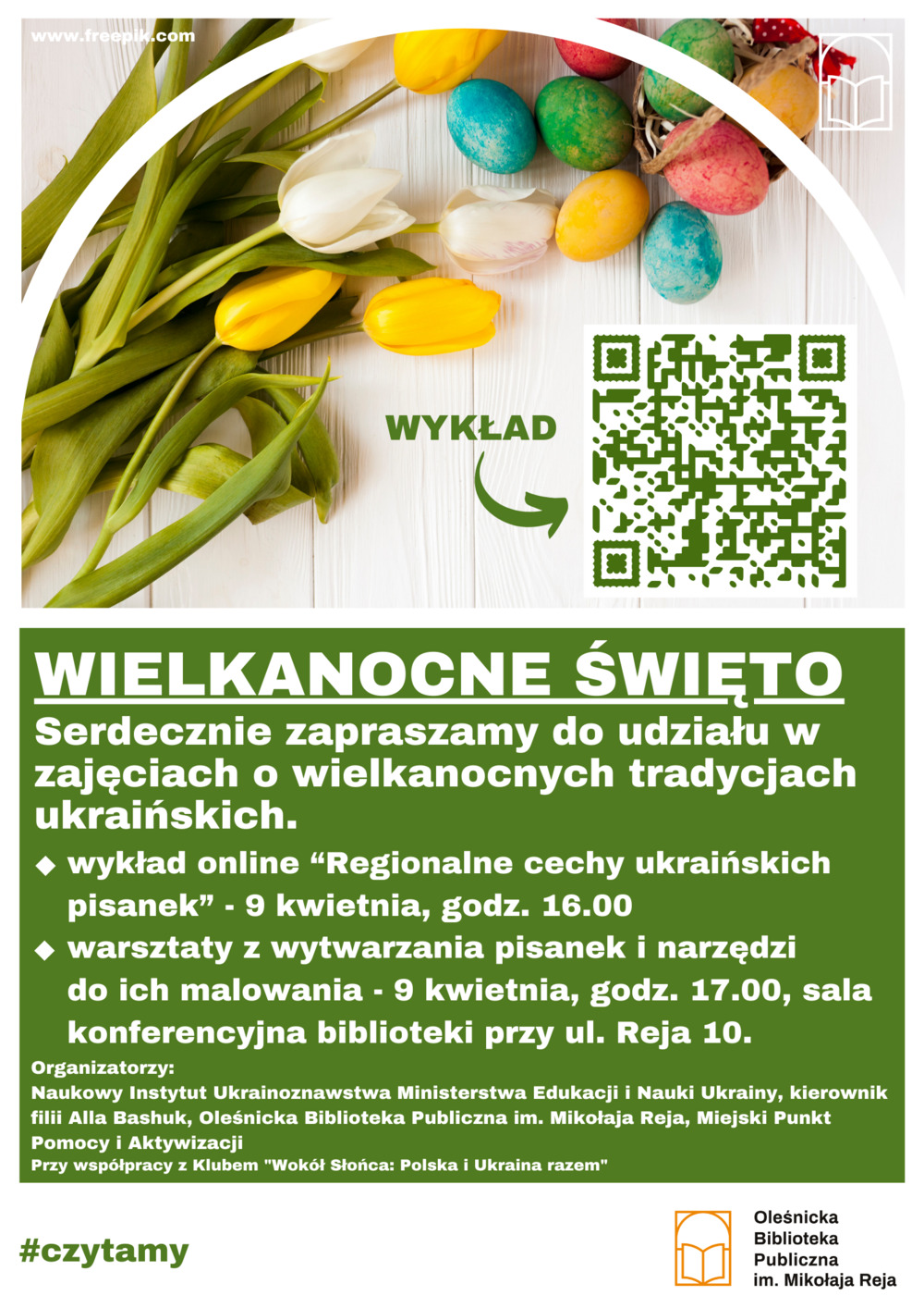 Plakat promujący akcję "Wielkanocne Święto"