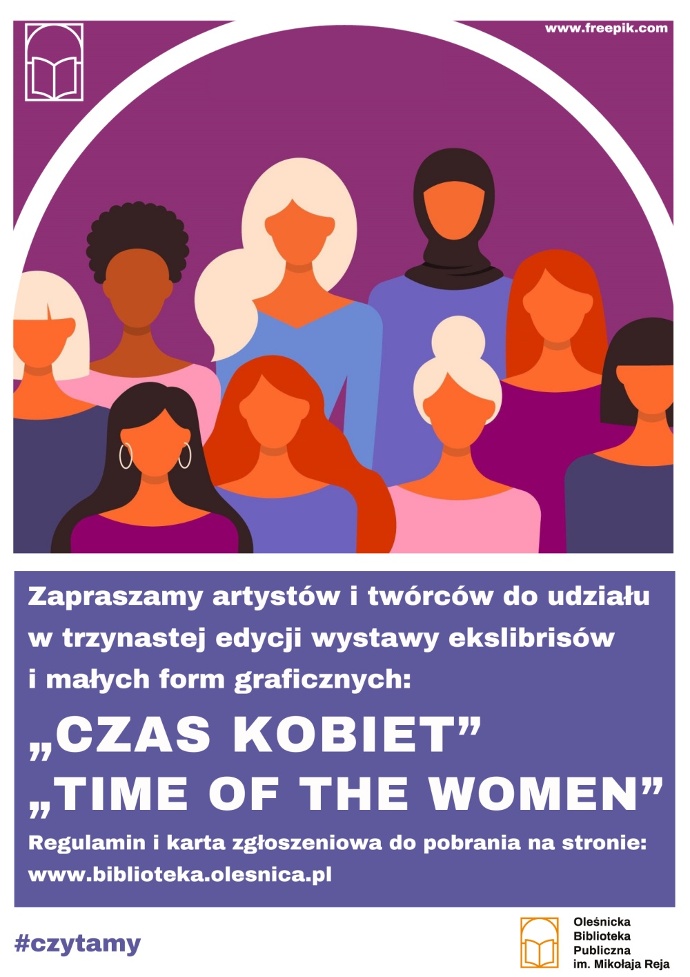 Plakat promujący trzynastą wystawę ekslibrisów Plakat promujący trzynastą wystawę ekslibrisów