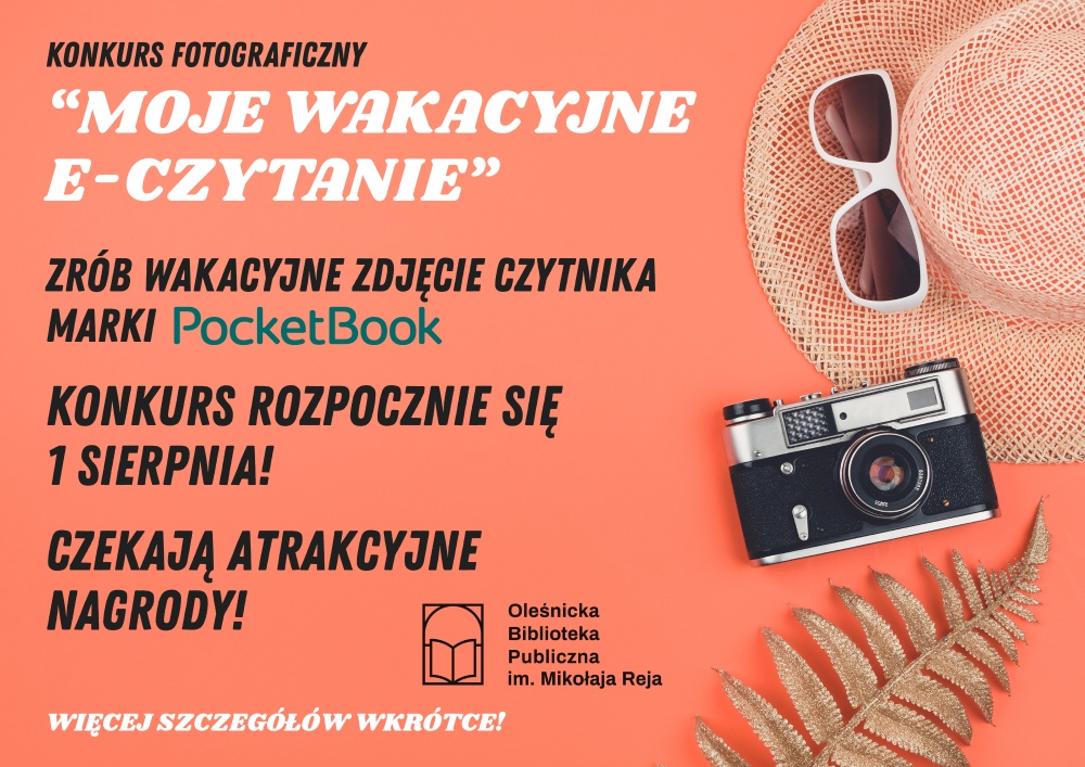 Grafika zapowiadająca konkurs fotograficzny!
