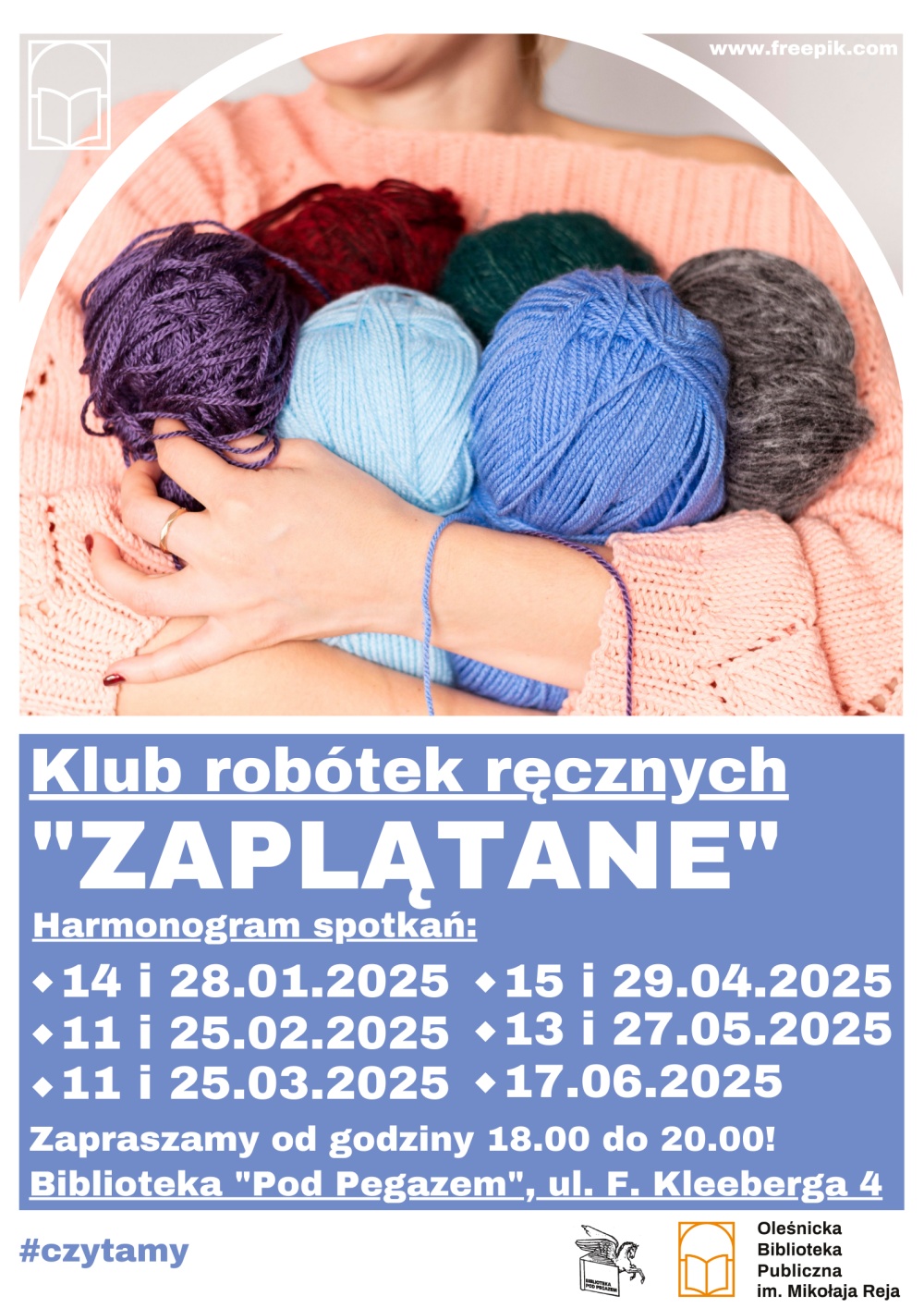 Plakat z harmonogramem Plakat z harmonogramem