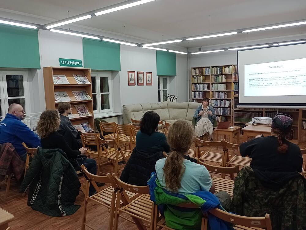 Wykład w ramach "Kork&oacute;w z życia"