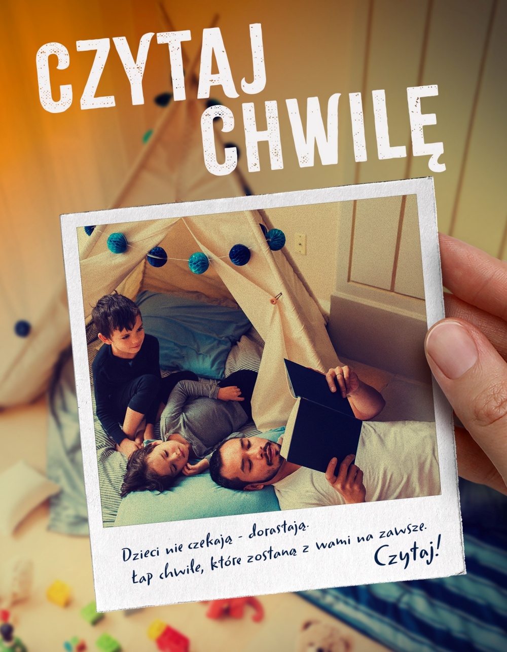 Plakat akcji Mała Książka - Wielki Człowiek