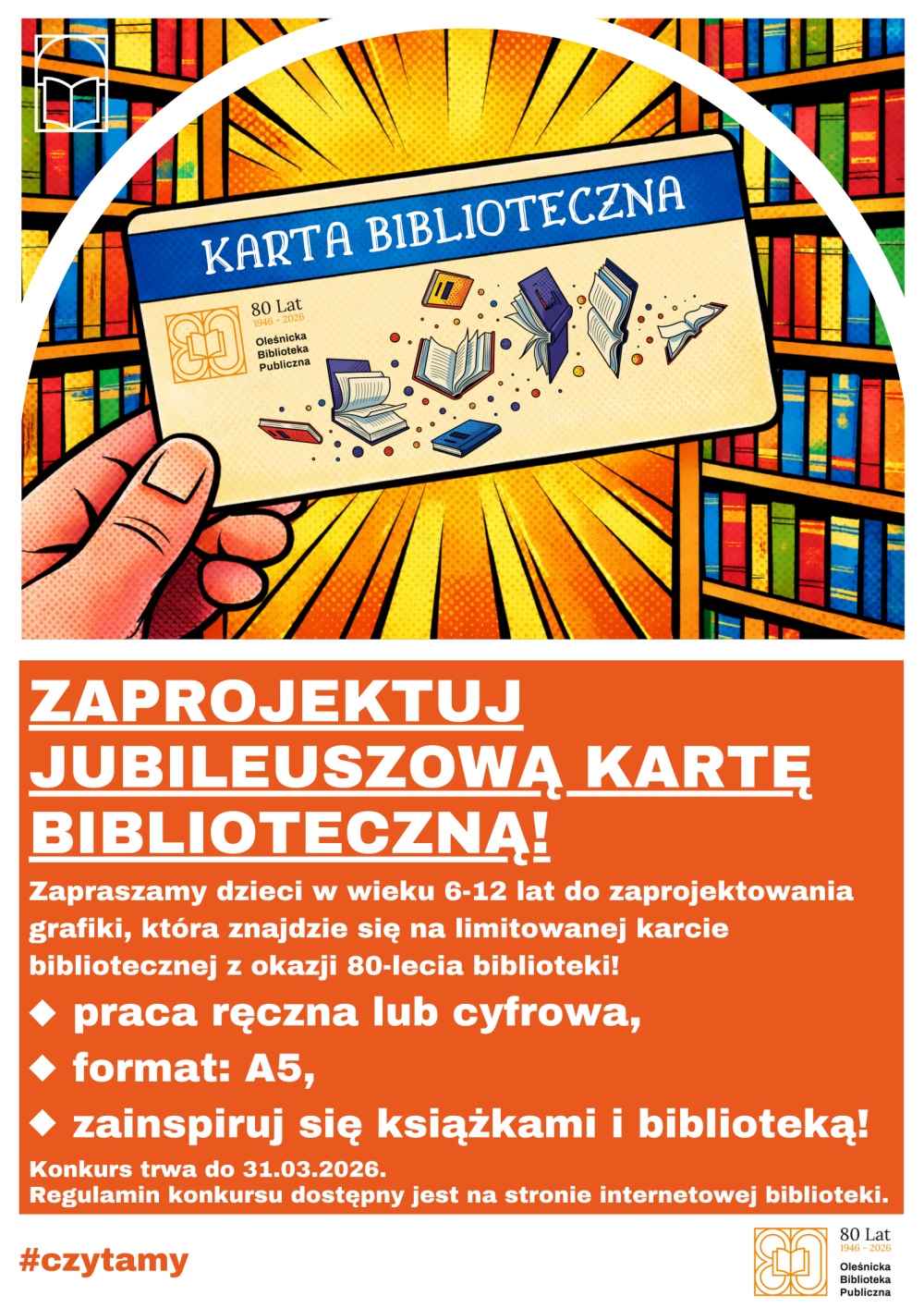 Plakat promujący konkurs
