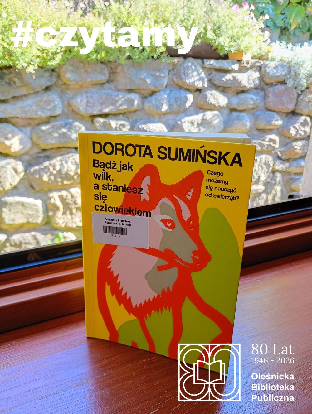 Okładka książki "Bądź jak wilk"