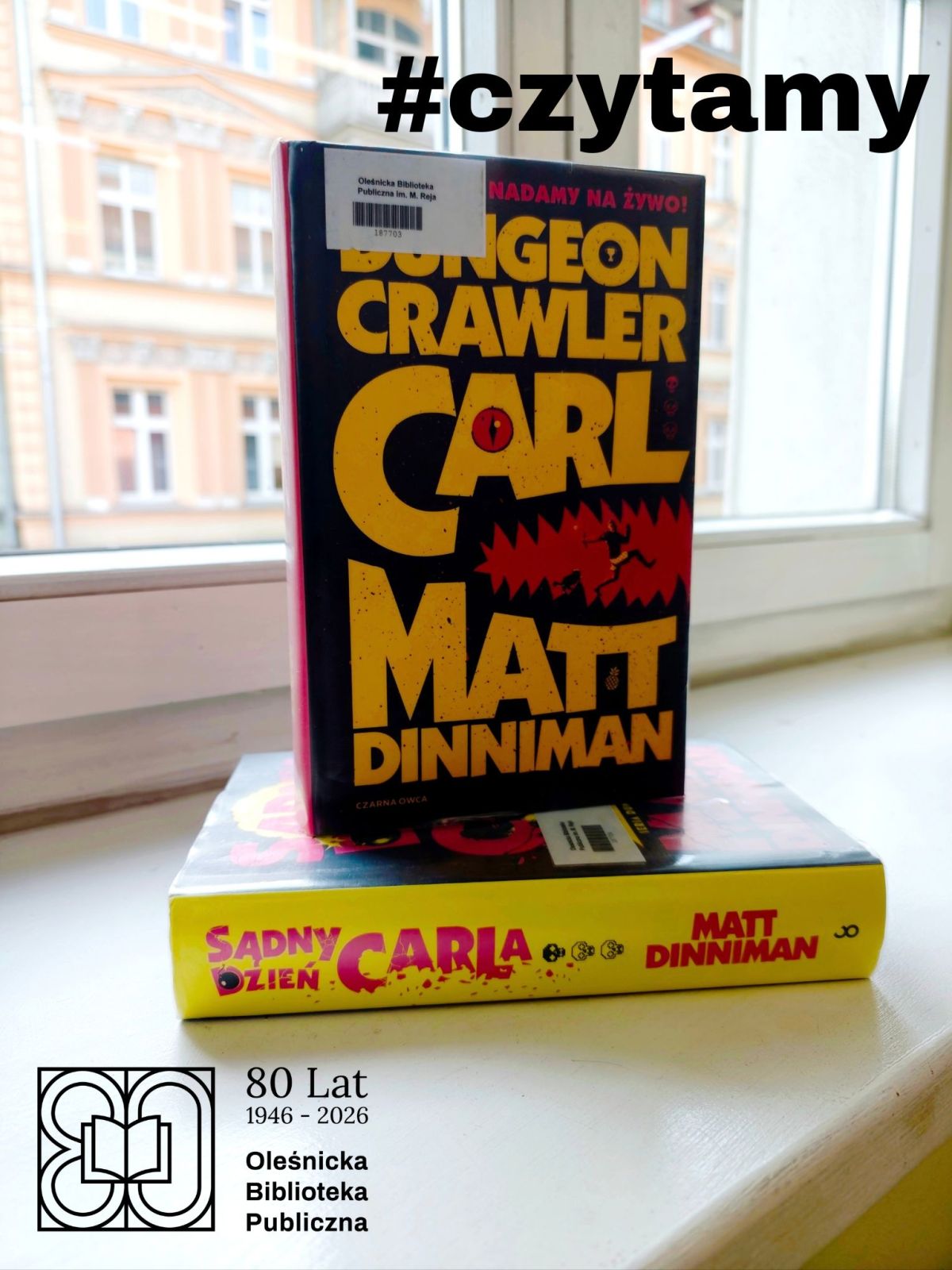 Okładka książki "Dungeon Crawler Carl"