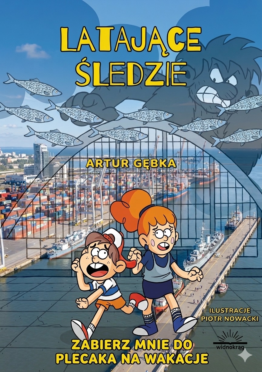 Okładka książki "Latające śledzie"