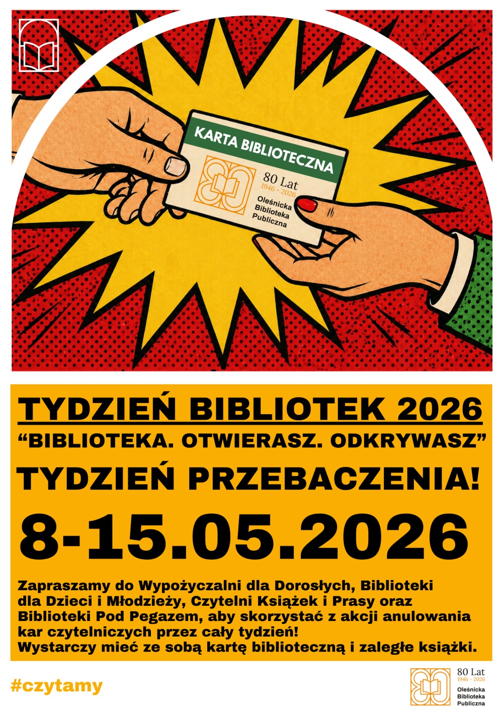 Plakat promujący tydzień przebaczenia od 8 do 15 maja