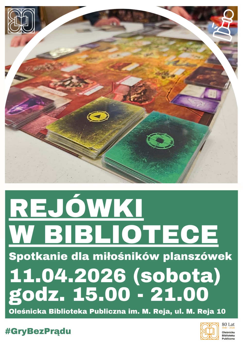 Plakat promujący "Rej&oacute;wki" 11 kwietnia 2026