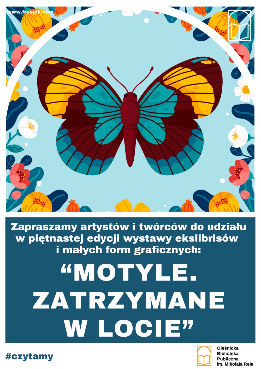 Plakat zachęcający do udziału w wystawie
