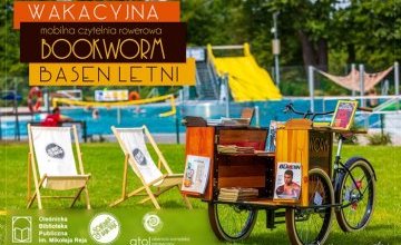WAKACYJNA MOBILNA CZYTELNIA NA BASENIE LETNIM ATOL POWRACA!