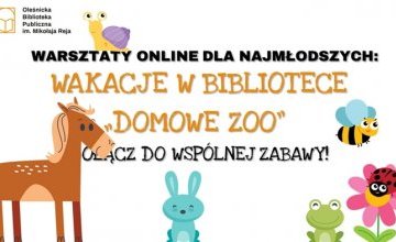"DOMOWE ZOO" - wakacyjne warsztaty z oleśnicką Biblioteką! Odcinek 5 - PSZCZÓŁKA