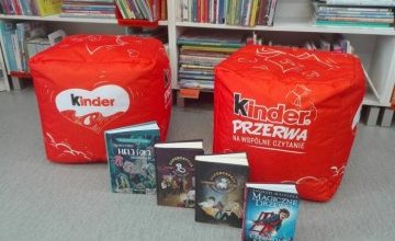 Nagrody dla Biblioteki w ramach akcji KINDER!