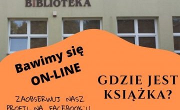 Gdzie jest książka? Nowa zabawa on-line Biblioteki "Pod Pegazem"!