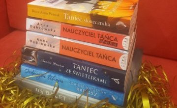 Roztańczone tytuły polecają się w ramach „Książki na sylwestrowy weekend”!