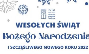 Wesołych Świąt i szczęśliwego Nowego Roku!
