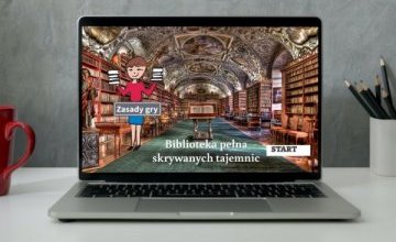 Wirtualny escape room - Biblioteka pełna skrywanych tajemnic!