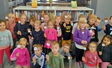 Lekcja biblioteczna z Ekoludkami z Przedszkola Nr 6 w Oleśnicy!