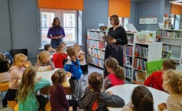 Wizyty oleśnickich przedszkolaków w bibliotece!