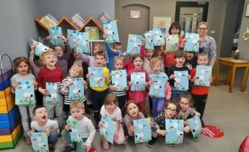 Lekcje biblioteczne dla przedszkolaków w Bibliotece "Pod Sową"!