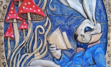Króliczy gość… na bibliotece!