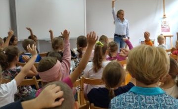 Małgorzata Żółtaszek na spotkaniu z najmłodszymi czytelnikami!
