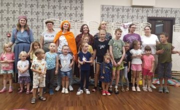 Spektakl teatralny "Dożynki" w ramach "Ukraińskiej świetlicy"